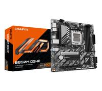 GIGABYTE B850M D3HP Motherboard - AMD Ryzen 9000 Series CPUs, 5+2+2 Phases Digital VRM, up to 8200MHz DDR5 (OC), 1xPCIe 5.0 + 1xPCIe 4.0 M.2, GbE LAN, USB 3.2 Gen 2