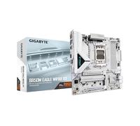 GIGABYTE B850M Eagle WIFI6E ICE AMD AM5 mATX Motherboard, Support AMD Ryzen 9000/8000/7000 Series, DDR5, 8+2+2 Power Phase, 2X M.2, PCIe 5.0, USB-C, WIFI6E, 2.5GbE LAN, EZ-Latch, 3-Year Warranty