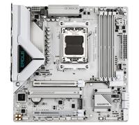 Gigabyte B850M EAGLE WIFI6E ICE Motherboard - AMD Ryzen 9000 Series CPUs, 8+2+2 Phases Digital VRM, up to 8200MHz DDR5 (OC), 1xPCIe 5.0 + 1xPCIe 4.0 M.2, Wi-Fi 6E, 2.5 GbE LAN, USB 3.2 Gen 2