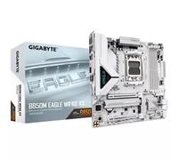 GIGABYTE B850M EAGLE WIFI6E ICE Motherboard - AMD Ryzen 9000 Series CPUs 8+2+2 Phases Digital VRM up to 8200MHz DDR5 (OC) 1xPCIe 5.0 + 1xPCIe 4.0 M.2 Wi-Fi 6E 2.5 GbE LAN USB 3.2 Gen 2