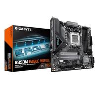 GIGABYTE B850M EAGLE WIFI6E Motherboard - AMD Ryzen 9000 Series CPUs, 8+2+2 Phases Digital VRM, up to 8200MHz DDR5 (OC), 1xPCIe 5.0 + 1xPCIe 4.0 M.2, WIFI 6E, 2.5 GbE LAN, USB 3.2 Gen 2