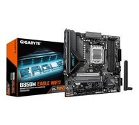 GIGABYTE B850M EAGLE WIFI7 Motherboard - AMD Ryzen 9000 Series CPUs, 8+2+2 Phases Digital VRM, up to 8200MHz DDR5 (O.C.), 1xPCIe 5.0 + 1xPCIe 4.0 M.2, WIFI 7, 2.5 GbE LAN, USB 3.2 Gen 2