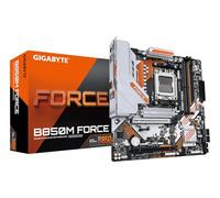 GIGABYTE B850M FORCE Motherboard - AMD Ryzen 9000 Series CPUs, 8+2+2 Phases Digital VRM, up to 9600MHz DDR5 (OC), 1xPCIe 5.0 + 2xPCIe 4.0 M.2, 2.5 GbE LAN, USB 3.2 Gen 2
