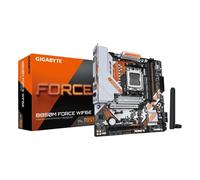 GIGABYTE B850M FORCE WIFI6E Motherboard - AMD Ryzen 9000 Series CPUs, 8+2+2 Phases Digital VRM, up to 9600MHz DDR5 (OC), 1xPCIe 5.0 + 2xPCIe 4.0 M.2, Wi-Fi 6E, 2.5 GbE LAN, USB 3.2 Gen 2