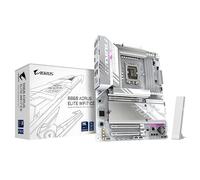 GIGABYTE B860 AORUS ELITE WIFI7 ICE Motherboard - Intel Core Ultra Series CPUs, 14+1+2+1 Phases VRM, up to 9200MHz DDR5, 1xPCIe 5.0 + 2xPCIe 4.0 M.2, 2.5GbE LAN, WIFI 7, USB 4