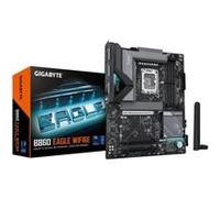 Gigabyte B860 EAGLE WIFI6E Intel 1851 Socket Motherboard, ATX, 4x DDR5 Slots, 3x M.2 Sockets, Fitted I/O Shield, 2.5GbE LAN, Wi-Fi 6E