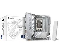GIGABYTE B860I AORUS PRO ICE Motherboard - Intel Core Ultra Series CPUs, 8+1+2+1 Phases VRM, up to 9200MHz DDR5, 1xPCIe 5.0 + 1xPCIe 4.0 M.2, 2.5GbE LAN, WIFI 7, Thunderbolt 4