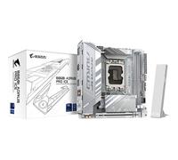 GIGABYTE B860I AORUS PRO ICE Motherboard - Intel Core Ultra Series CPUs, 8+1+2+1 Phases VRM, up to 9200MHz DDR5, 1xPCIe 5.0 + 1xPCIe 4.0 M.2, 2.5GbE LAN, WIFI 7, Thunderbolt 4