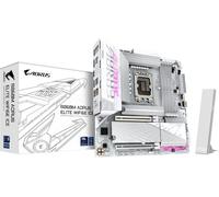 GIGABYTE B860M AORUS ELITE WF6E ICE Motherboard - Intel Core Ultra Series CPUs, 12+1+2+1 Phases VRM, up to 9200MHz DDR5, 1xPCIe 5.0 + 2xPCIe 4.0 M.2, 2.5GbE LAN, WIFI 6E, USB 4