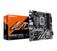 GIGABYTE B860M D3W Motherboard - Intel Core Ultra Series CPUs, 4+1+2 Phases VRM, up to 9066MHz DDR5, 2xPCIe 4.0 M.2, 1GbE LAN, USB 3.2 Gen 1