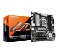 GIGABYTE B860M DS3H Motherboard - Intel Core Ultra Series CPUs, 5+1+2+1 Phases VRM, up to 9066MHz DDR5, 1xPCIe 5.0 + 1xPCIe 4.0 M.2, 2.5GbE LAN, USB 3.2 Gen 2