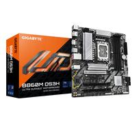 GIGABYTE B860M DS3H Motherboard - Intel Core Ultra Series CPUs, 5+1+2+1 Phases VRM, up to 9066MHz DDR5, 1xPCIe 5.0 + 1xPCIe 4.0 M.2, 2.5GbE LAN, USB 3.2 Gen 2