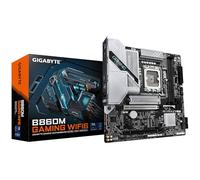 GIGABYTE B860M GAMING WIFI6 Motherboard - Intel Core Ultra Series CPUs, 8+1+2 Phases VRM, up to 9066MHz DDR5, 1xPCIe 5.0 + 1xPCIe 4.0 M.2, 2.5GbE LAN, WIFI 6, USB 3.2 Gen 1