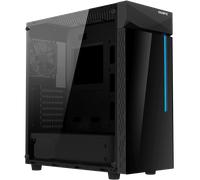 Gigabyte C200 GLASS Mid Tower Gaming Case - Black