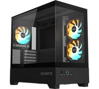 Gigabyte C201 PANORAMIC Mid Tower Gaming Case - Black