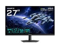 Gigabyte G27Q26 27” QHD Gaming Monitor | 2560 x 1440, 275Hz, 1ms, 400 cd/m², FreeSync Premium, G-Sync Compatibel,HDMI 2.1