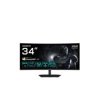 Gigabyte G34WQC2 34” WQHD Curved Gaming Monitor - 3440 x 1440, 1500R, 200Hz, 1ms, 450 cd/m2, AMD FreeSync Premium, DisplayHDR 400, HDMI 2.0, DisplayPort 1.4