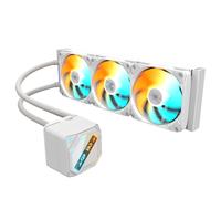 GIGABYTE GAMING 360 ICE Intel/AMD ARGB AIO Liquid CPU Cooler - White