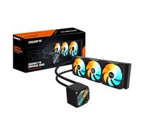 GIGABYTE GAMING 360 Liquid CPU Cooler- 3x120mm ARGB Fans slide-in interlocking mechanism DAISY-CHAIN Intel LGA 1851 and AMD AM5 Compatible