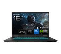 GIGABYTE GAMING A16 PRO DXH Gaming Laptop - 16“, 165Hz QHD, Intel Core 7 240H, NVIDIA RTX 5070 Ti, 32GB LPDDR5X 5600MHz, 1TB Gen4 SSD, Win11 Home, 2 Year Warranty, Dolby Atmos, GAMING A16 PRO DXHG4UKC