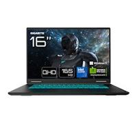GIGABYTE GAMING A16 PRO Laptop - 16“, 165Hz QHD, Intel Core 7 240H, RTX 5070 Ti, 32GB LPDDR5X 5600MHz, 1TB Gen4 SSD, Win11 Home, 2 Year Warranty, Dolby Atmos, GAMING A16 PRO DXHG4UKCC4SH