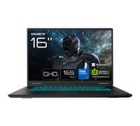 GIGABYTE GAMING A16 PRO Laptop - 16“, 165Hz QHD, Intel Core 7 240H, RTX 5080, 32GB LPDDR5X 5600MHz, 1TB Gen4 SSD, Win11 Home, 2 Year Warranty, Dolby Atmos, GAMING A16 PRO DYHG5UKCC4SH