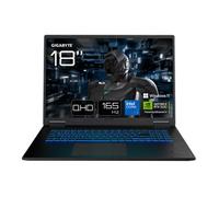 Gigabyte GAMING A18 PRO Laptop - 18“, 165Hz WQXGA, Intel Core 7 240H, RTX 5070 Ti, 32GB LPDDR5x 5600MHz, 1TB Gen4 SSD, Windows 11 Home, 2 Year Warranty, Dolby Atmos, GAMING A18 PRO DXJG3UKBC4SH
