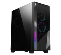 Gigabyte AORUS C500 GLASS Mid Tower Gaming Case - Black
