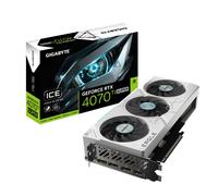 GIGABYTE GeForce RTX 4070 Ti SUPER EAGLE OC ICE 16G Graphics Card - 16GB GDDR6X, 256bit, PCI-E 4.0, 2640MHz Core Clock, 3 x DisplayPort 1.4a, 1 x HDMI 2.1a, NVIDIA DLSS 3, GV-N407TSEAGLEOC ICE-16GD