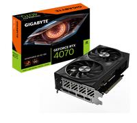 GIGABYTE GeForce RTX 4070 WINDFORCE 2X OC 12G Graphics Card - 12GB GDDR6X, 192bit, PCI-E 4.0, 2490MHz Core Clock, 3 x DisplayPort 1.4a, 1 x HDMI 2.1a, NVIDIA DLSS 3, GV-N4070WF2OC-12GD