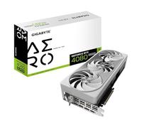 Gigabyte GeForce RTX 4080 SUPER AERO OC Graphics Card - 2595MHz Core, 16GB GDDR6X 23000MHz 256-bit Memory, PCI-E 4.0, 3x DP 1.4, 1x HDMI 2.1a, NVIDIA DLSS 3.5, GV-N408SAERO OC-16GD