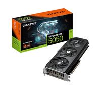 Gigabyte GeForce RTX 5050 GAMING OC 8G Graphics Card - 8GB GDDR6, 128bit, PCI-E 5.0, 2632MHz Core Clock, 2 x DP, 2 x HDMI, NVIDIA DLSS 4, GV-N5050GAMING OC-8GD