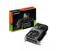 GIGABYTE GeForce RTX 5050 WINDFORCE OC 8G Graphics Card - 8GB GDDR6 128bit PCI-E 5.0 2587MHz Core Clock 2 x DP 2 x HDMI NVIDIA DLSS 4 GV-N5050WF2OC-8GD GeForce RTX 5050 8 GB GDDR6 128 bit 7680 x 4320