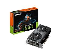 Gigabyte GeForce RTX 5050 WINDFORCE OC 8G Graphics Card - 8GB GDDR6, 128bit, PCI-E 5.0, 2587MHz Core Clock, 2 x DP, 2 x HDMI, NVIDIA DLSS 4, GV-N5050WF2OC-8GD