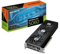 Gigabyte GeForce RTX 5060 EAGLE MAX OC 8G Graphics Card - 8GB GDDR7, 128bit, PCI-E 5.0, 2550 MHz Core Clock, 3 x DisplayPort, 1 x HDMI, NVIDIA DLSS 4, GV-N5060EAGLEMAX OC-8GD 1.0