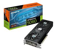 Gigabyte GeForce RTX 5060 EAGLE MAX OC 8G Graphics Card - 8GB GDDR7, 128bit, PCI-E 5.0, 2550 MHz Core Clock, 3 x DisplayPort, 1 x HDMI, NVIDIA DLSS 4, GV-N5060EAGLEMAX OC-8GD
