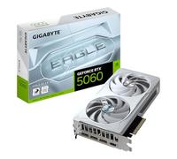 GIGABYTE GeForce RTX 5060 EAGLE OC ICE 8G Graphics Card - 8GB GDDR7, 128bit, PCI-E 5.0, 2550 MHz Core Clock, 3 x DisplayPort, 1 x HDMI, GV-N5060EAGLEOC ICE-8GD