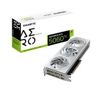 GIGABYTE GeForce RTX 5060 Ti AERO OC 16G Graphics Card - 16GB GDDR7, 128bit, PCI-E 5.0, 2647MHz Core Clock, 3 x DisplayP