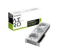 GIGABYTE GeForce RTX 5060 Ti AERO OC 8G Graphics Card - 8GB GDDR7, 128bit, PCI-E 5.0, 2647MHz Core Clock, 3 x DisplayPort, 1 x HDMI, GV-N506TAERO OC-8GD