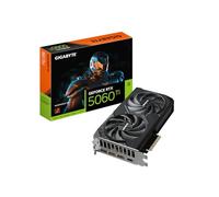 GIGABYTE GeForce RTX 5060 Ti WINDFORCE 16G Graphics Card - 16GB GDDR7, 128bit, PCI-E 5.0, 2572MHz Core Clock, 3 x DisplayPort, 1 x HDMI, GV-N506TWF2-16GD