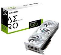 GIGABYTE GeForce RTX 5070 AERO OC 12G Graphics Card - 12GB GDDR7. 192b