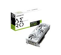 GIGABYTE GeForce RTX 5080 AERO OC SFF 16G Graphics Card, WINDFORCE Cooling System, 16GB 256-bit GDDR7, GV-N5080AERO OC-16GD Video Card