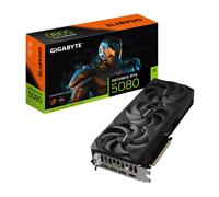 GIGABYTE GeForce RTX 5080 GAMING 16G Graphics Card - 16GB GDDR7, 256bit, PCI-E 5.0, 2617MHz Core Clock, 3 x DisplayPort, 1 x HDMI, NVIDIA DLSS 4, GV-N5080GAMING-16GD