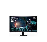 Gigabyte GS27QCA 27" QHD Curved Gaming Monitor - 2560 x 1440, 180Hz, 1ms, 250 cd/m², FreeSync, HDR Ready, HDMI 2.0, DisplayPort 1.4