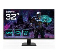GIGABYTE GS32Q 31.5 QHD Gaming Monitor - 2560 x 1440, 165Hz, 1ms, 300 cd/m², FreeSync Premium, HDR Ready, HDMI 2.0, Displayport 1.4
