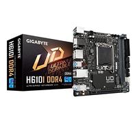 GIGABYTE H610I DDR4 Motherboard - Supports Intel Core 14th CPUs, 4+1+1 Hybrid Digital VRM, up to 3200MHz DDR4 (OC), 1xPCIe 3.0 M.2, GbE LAN, USB 3.2 Gen 1