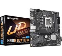 GIGABYTE H610M D3W DDR4 Motherboard - Supports 14th Gen. Intel Core CPUs, 5+1+1 phases VRM, up to 3200MHz DDR4, 1xPCIe 3.0 M.2, 1GbE LAN, USB 3.2 Gen 1
