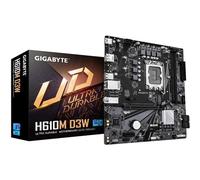 Gigabyte H610M D3W (Rev. 1.1) Intel 1700 Socket Motherboard, Micro-ATX, 2x DDR5 Slots, 1x M.2 Socket, GbE LAN, 1x DisplayPort / 1x HDMI Port