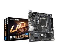 Gigabyte H610M H V2 DDR4 Motherboard - Supports Intel Core 14th CPUs, 6+1+1 Hybrid Digital VRM, up to 3200MHz DDR4 (OC), 1xPCIe 3.0 M.2, GbE LAN, USB 3.2 Gen 1