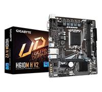 Gigabyte H610M H V2 Motherboard - Supports Intel Core 14th CPUs, 4+1+1 Hybrid Digital VRM, up to 5600MHz DDR5, 1xPCIe 3.0 M.2, GbE LAN, USB 3.2 Gen 1